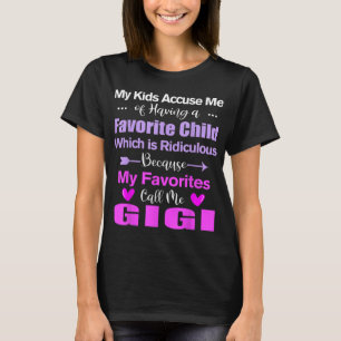 My Favourite Call Me Gigi Funny Gigi T-Shirt