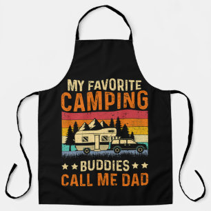 My Favourite Camping - Buddies Call Me Dad Apron