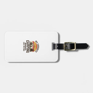 My Favourite Camping Buddies Call Me Dad Vector De Luggage Tag