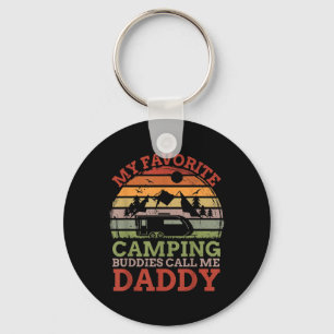 My Favourite Camping Buddies Call Me Daddy Fathers Key Ring