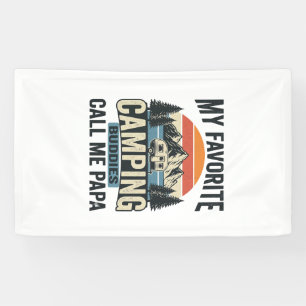 My Favourite Camping Buddies Call Me Papa Shirt_1 Banner