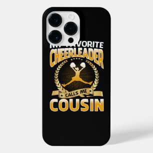 My Favourite Cheerleader Calls Me Cousin Cheerlead iPhone 14 Pro Max Case