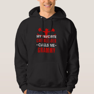 My Favourite Cheerleader Calls Me Grammy Cheerlead Hoodie