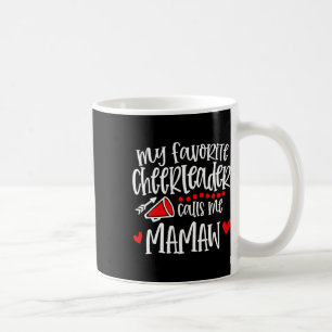 My Favourite Cheerleader Calls Me Mamaw Funny Chee Coffee Mug