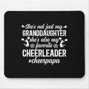 My Favourite Cheerleader Papa Cheer Papa Cheerlead Mouse Pad