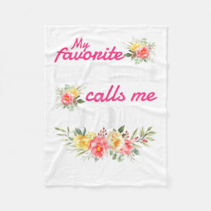 My Favourite Chemical Engineer Calls Me Mum  Fleece Blanket
