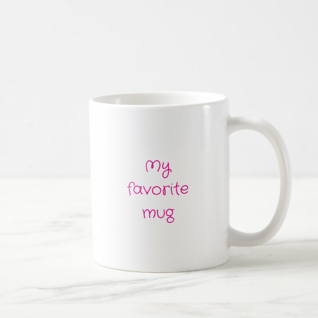 My favourite coffee mug (Right)