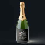 My Favourite Colour Is Christmas Lights Christmas Sparkling Wine Label<br><div class="desc">My Favourite Colour Is Christmas Lights Christmas</div>