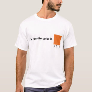 My Favourite Colour is CMYK Orange T-Shirt