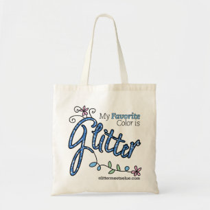 My Favourite Colour is Glitter Tote Bag