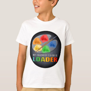 My Favourite Colour Is Loader Kids T-Shirt