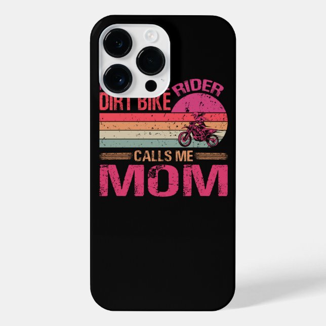My Favourite Dirt Bike Rider Calls Me Mum Mother's iPhone Case (Back)