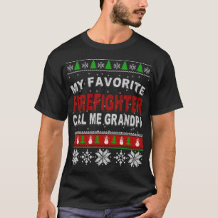 My Favourite Firefighter Call Me Grandpa, Best gay T-Shirt