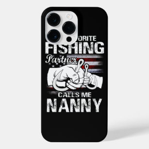 My Favourite Fishing Partner Calls Me NANNY USA Fl iPhone 14 Pro Max Case