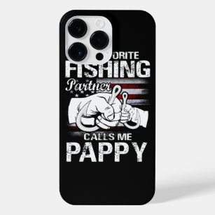 My Favourite Fishing Partner Calls Me PAPPY USA Fl iPhone 14 Pro Max Case