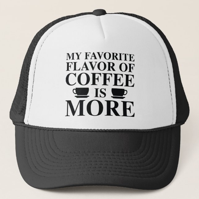 My Favourite Flavour Trucker Hat (Front)