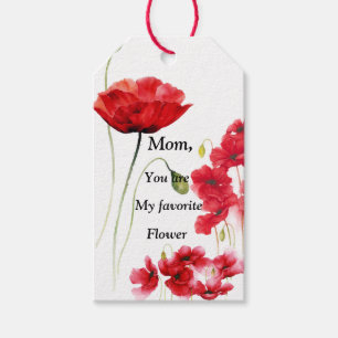 My Favourite Flower Gift Tags