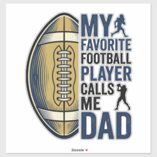 My Favourite Football Player Calls Me Dad Shirt De