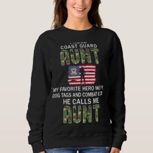 My Favourite Hero Wears Combat Boots Proud Coast G Sweatshirt