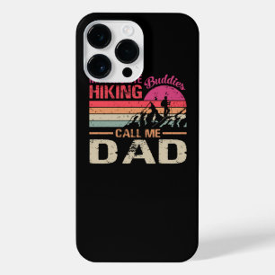 My Favourite Hiking Buddies Call Me Dad Vintage Fa iPhone 14 Pro Max Case