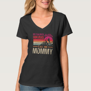 My Favourite Hiking Buddies Call Me Mummy Vintage T-Shirt
