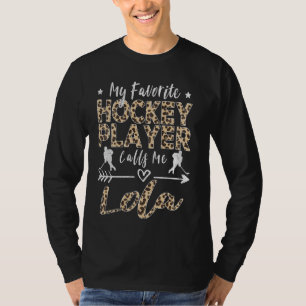 My Favourite Hockey Player Calls Me Lola Filipino  T-Shirt