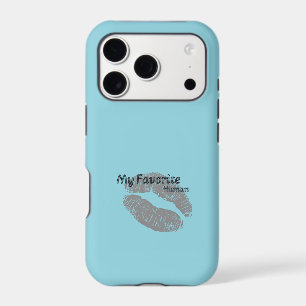 My Favourite Human iPhone 17 Case – Romantic Lips