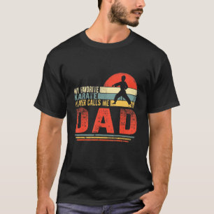 My Favourite Karate Calls Me Dad Father's Day Men T-Shirt