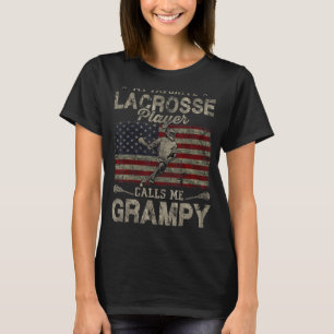My Favourite Lacrosse Player Calls Me Grampy Fathe T-Shirt