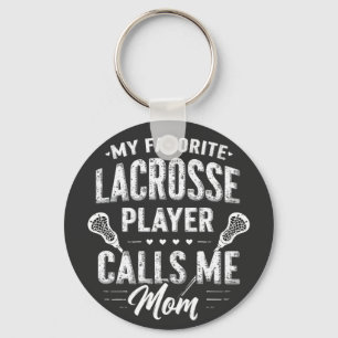 My Favourite Lacrosse Player Calls Me Mum Key Ring