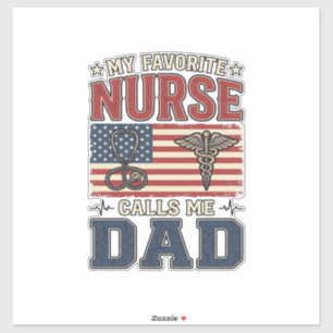 My Favourite Nurse Calls Me Dad Vintage Shirt Desi