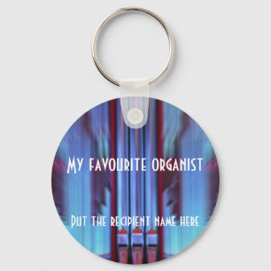 My favourite organist key ring