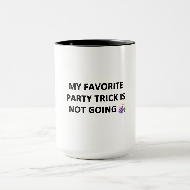 My Favourite Party Trick Mug (Center)