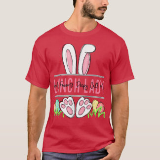My Favourite Peep Call Me Lunch Lady Happy Easter T-Shirt