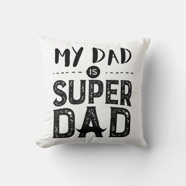 My Favourite People Call Me Dad – Father's Day SVG Cushion (Front)