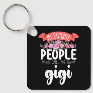 My Favourite People Call Me Gigi Mother's Day Key Ring