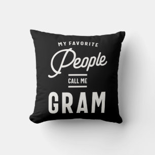 My Favourite People Call Me Gram Cushion