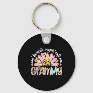 My Favourite People Call Me Grammy Mothers Day Gir Key Ring
