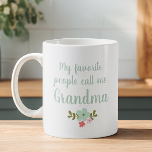 My Favourite People Call Me Grandma Coffee Mug