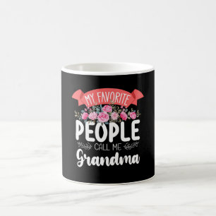 My Favourite People Call Me Grandma Mother's Day Coffee Mug