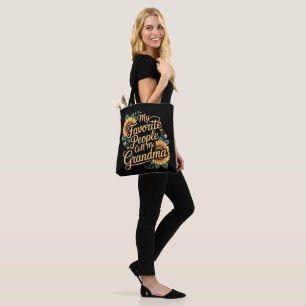 My Favourite People Call Me Grandma Mother's Day Tote Bag