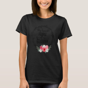 My Favourite People Call Me Granny Women Floral Gr T-Shirt