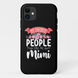 My Favourite People Call Me Mimi Mother's Day Case-Mate iPhone Case