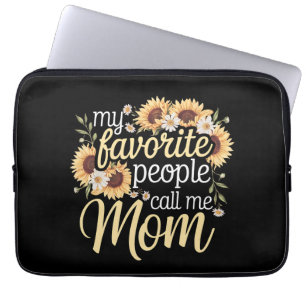 My Favourite People Call Me Mum Laptop Sleeve