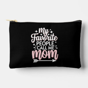 My Favourite People Call Me Mum Mother's Day Flora Accessory Pouch