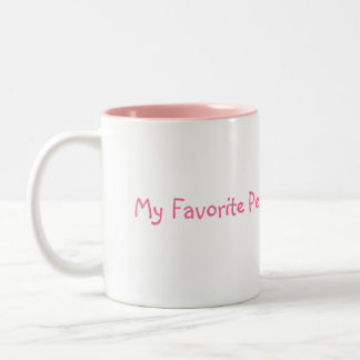 My Favourite People Call Me Nana! Two-Tone Coffee Mug