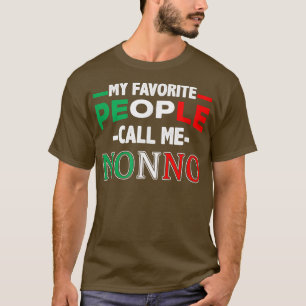 My Favourite People Call me Nonno  T-Shirt