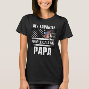My Favourite People Call Me Papa Father's Day T-Shirt