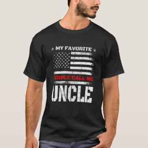 My Favourite People Call Me Uncle Vintage American T-Shirt