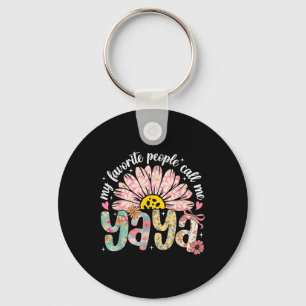 My Favourite People Call Me Yaya Mothers Day Girly Key Ring